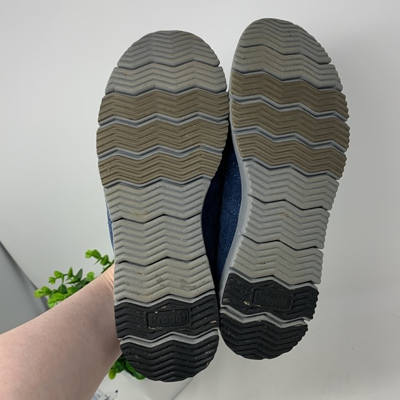 Propet Womens Size 7.5 Travel Walker Suede Sneakers Shoes - Picture 7 of 8